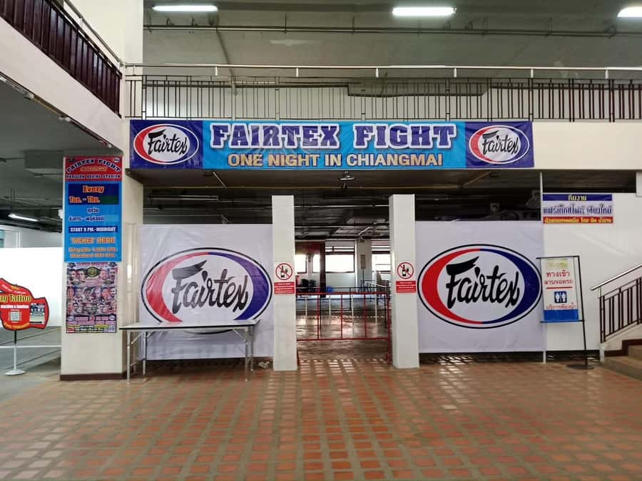 Chiang Mai: Fairtex Boxing Stadium at Pavilion Night Bazaar - The schedule reality in Chiang Mai: Tuesday and Thursday nights