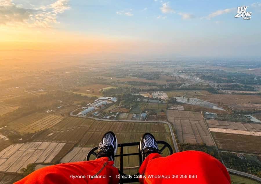 Chiang Mai: Flyzone Thailand Paramotor for 2 People - What This Chiang Mai Paramotor Ride Really Gives You