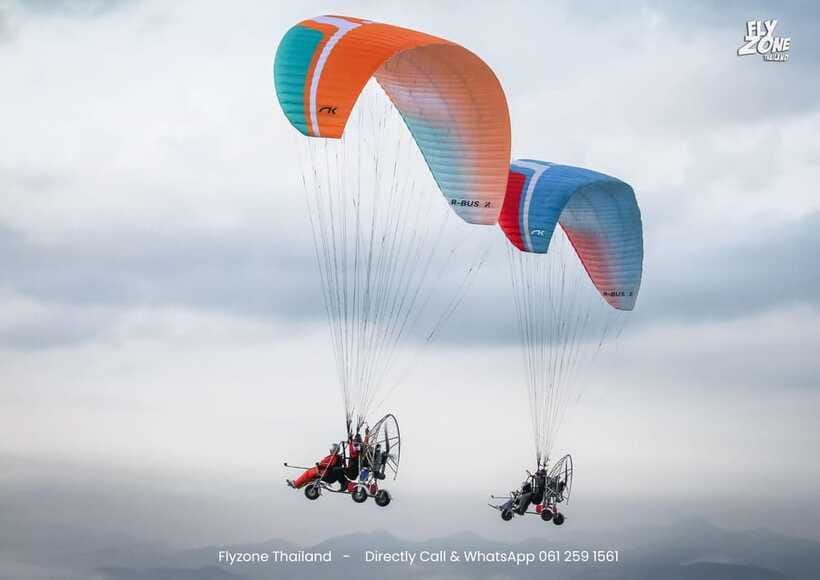 Chiang Mai: Flyzone Thailand Paramotor for 2 People - Price and Value: $209 for Up to Two People