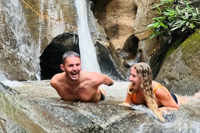 Chiang Mai Half-Day River Tubing & Elephant Observation - Saa Gee Waterfall: the slide and swim that change the pace