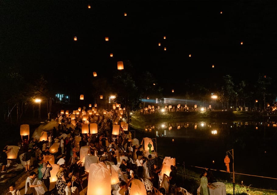 Chiang Mai: Heaven Lantern Festival Ticket with Dinner 2025 - The sky lantern release: the moment you’ll remember