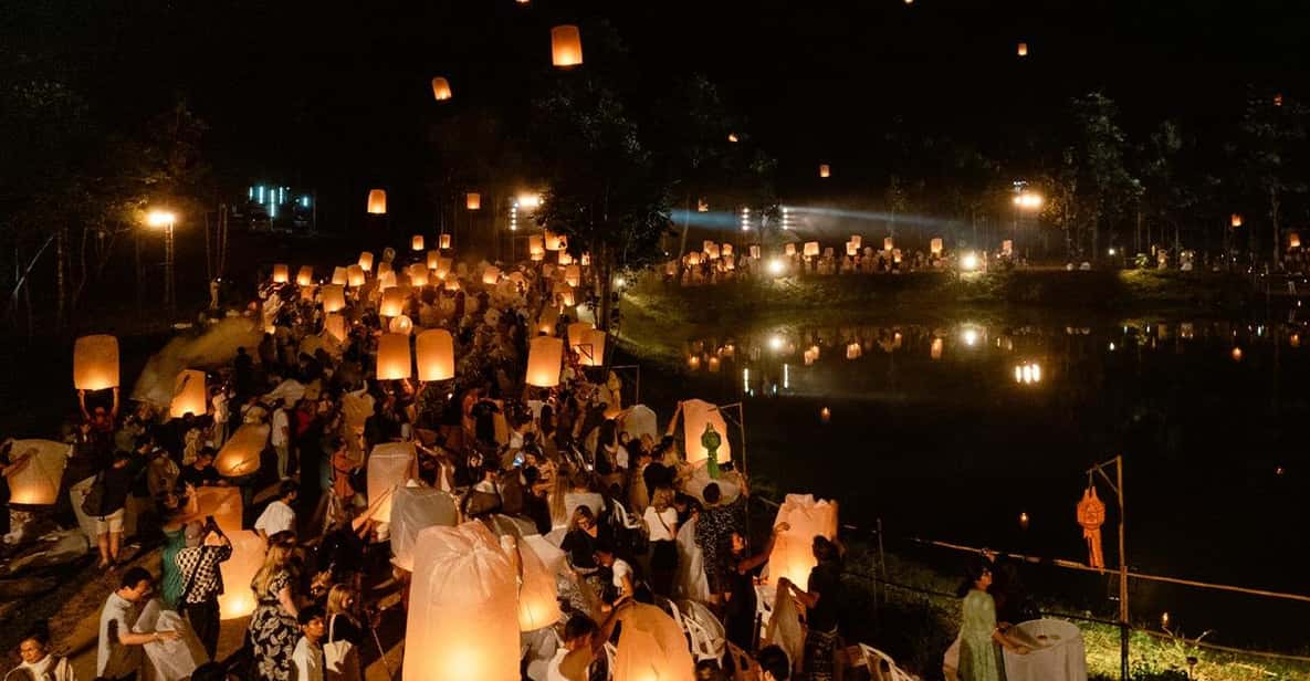 Chiang Mai: Heaven Lantern Festival Ticket with Dinner 2025 - Timing and transport: how the whole evening fits together