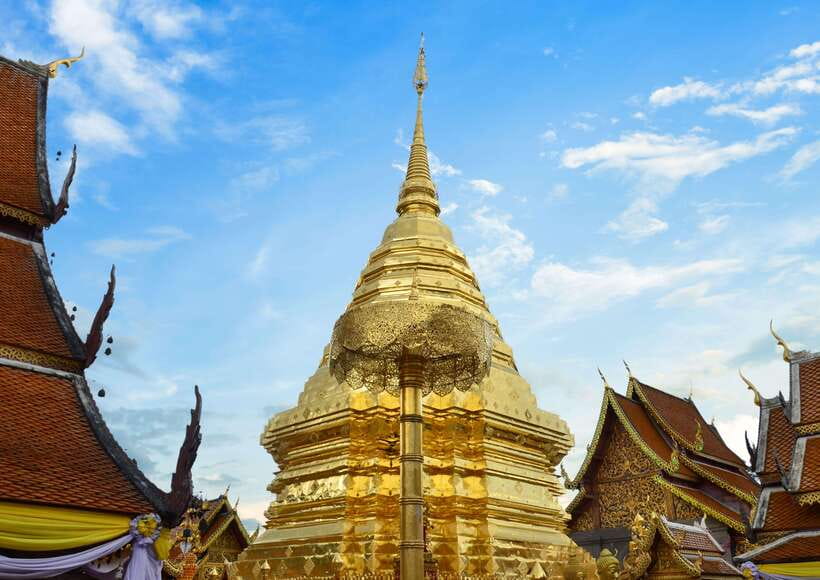 Chiang Mai: Hike on Monk’s Trail and Doi Suthep Private Tour - Wat Pha Lat: the calm temple stop that comes right after the hike