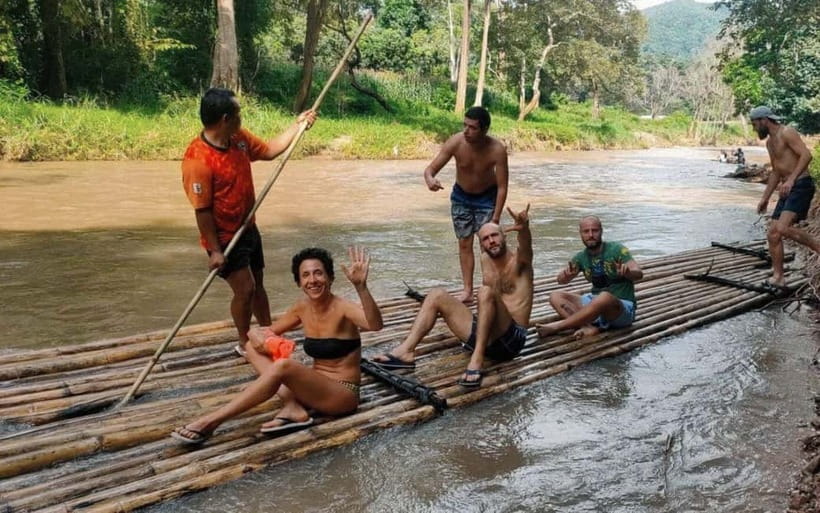 Chiang Mai: Jungle Trek, Elephants care & Bamboo Rafting - Morning start: pickup, the quick café stop, and why you should show up ready
