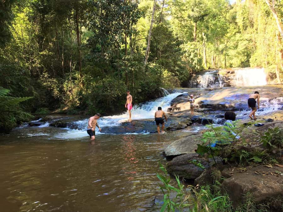 Chiang Mai: Karen Tribe & Dual Waterfalls - Private Day Trek - How the day really runs: hotel pickup to rafting camp