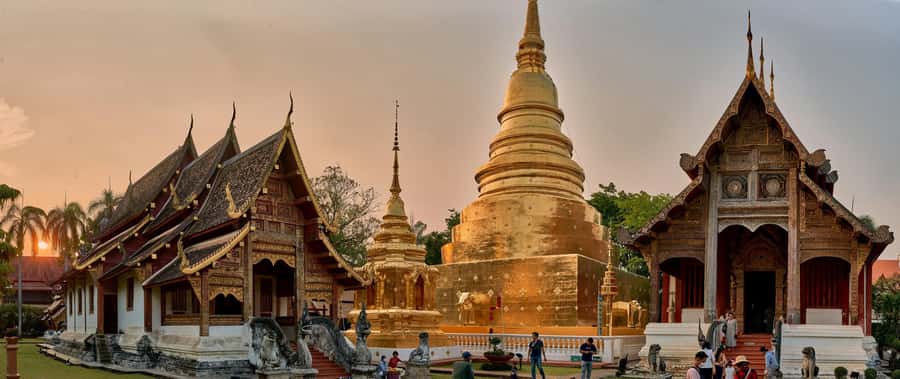 Chiang Mai Light: Tuk Tuk Night Tour with Temples & Markets - Flower Market and Pink River: the calm, romantic stretch