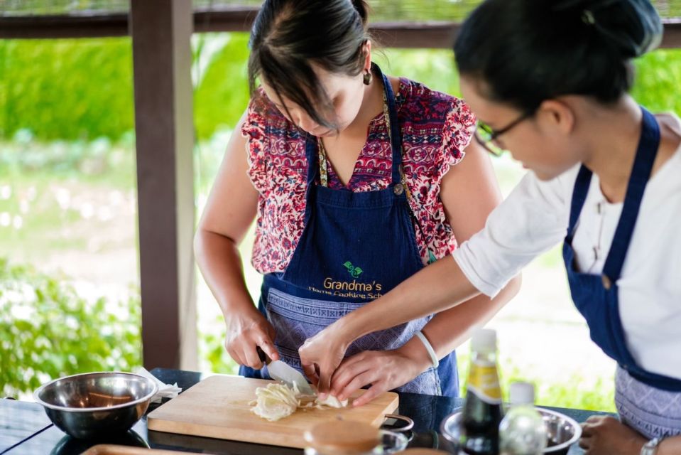 Chiang Mai: Local Northern Thai Cooking Class at Grandma's - Organic farm + herbs picked by you, then eggs from the coop