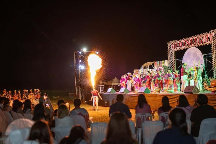 Chiang Mai Moonlight Sky Lantern Loy Krathong Festival 2025 - Hands-on Crafts: Making a Krathong and a Lanna Flag