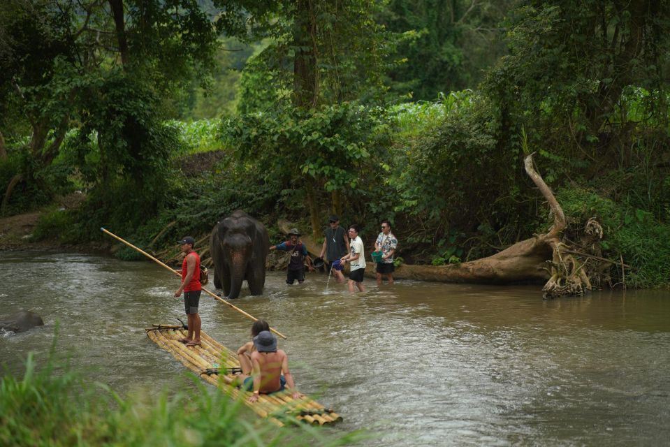 Chiang Mai: National Elephant Care, Rafting, & Ziplines Trip - Lunch by the river: a real break, not just a quick stop