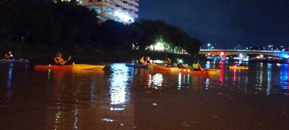 Chiang Mai: Ping River Night Kayaking into City Center - Paddling experience: current, distance, and what your body will feel