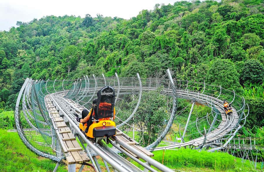 Chiang Mai : Pongyang Jungle Coaster Zipline - How this 4-hour Pongyang Jungle Zipline day is set up