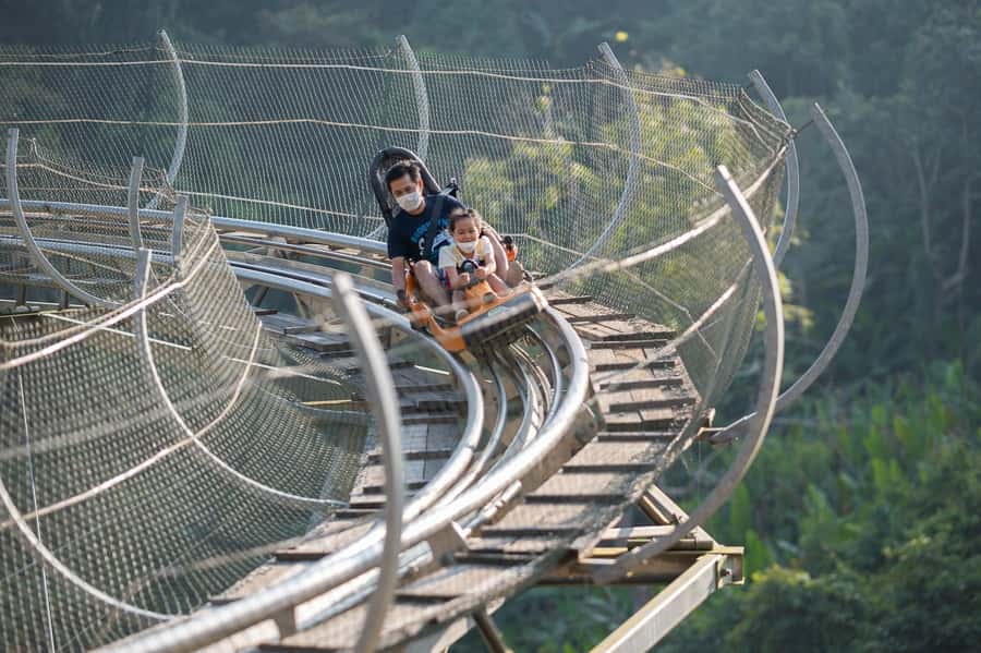 Chiang Mai: Pongyang Jungle Coaster & Zipline with Transfer - Optional Add-Ons You May Want to Pick (Luge, Sticky Waterfall, Bamboo Rafting, VR)