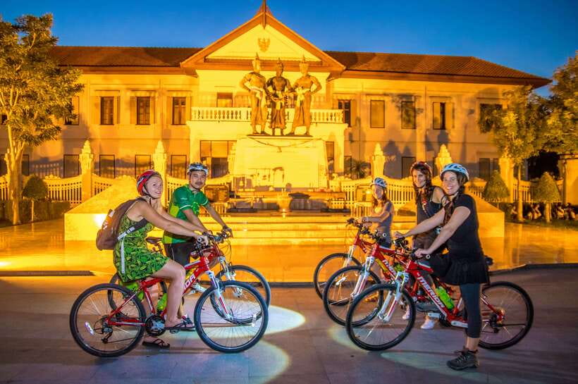 Chiang Mai: Private Historic Old City Bike Tour - Night - The night-market rhythm: why biking the Old City feels right