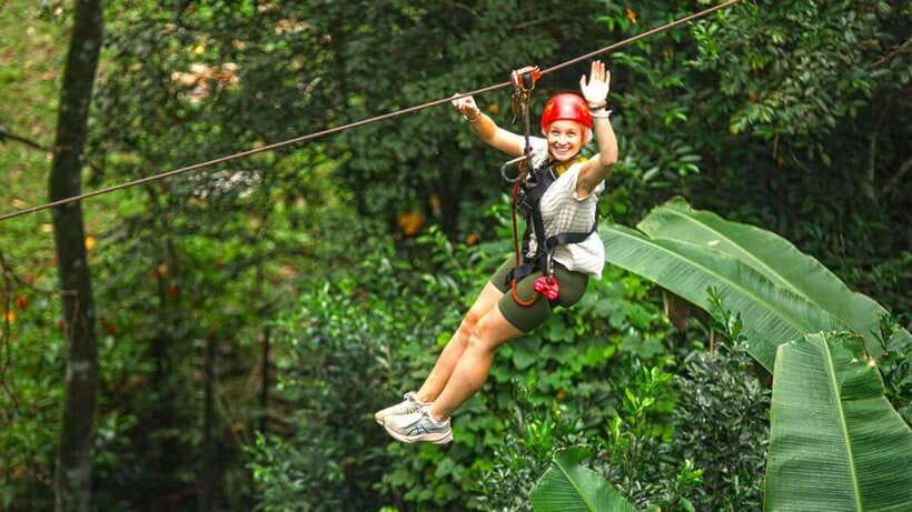 Chiang Mai: Sky Hawk Adventure (without Transfer) - Ziplines over Chiang Mai’s forest canopy, nearly 2,000 meters up