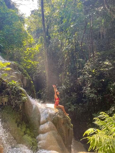 Chiang Mai Sticky Waterfall Adventure-Climb Like Spider-Man! - Getting There Without Turning It Into a Project