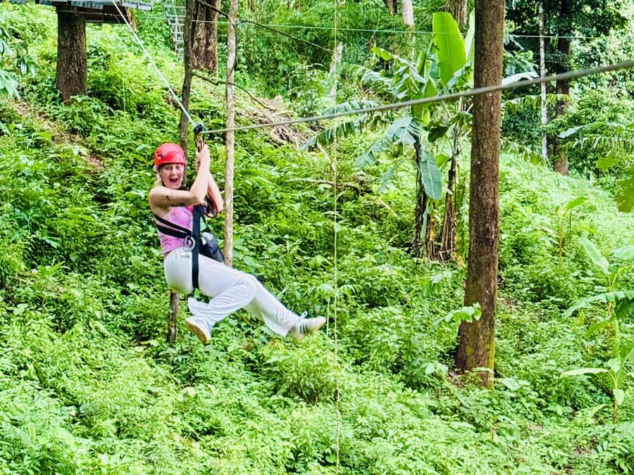Chiang Mai: Sticky Waterfall and Zipline Adventure Day Trip - Ziplining over the jungle canopy: what the 39 platforms really means