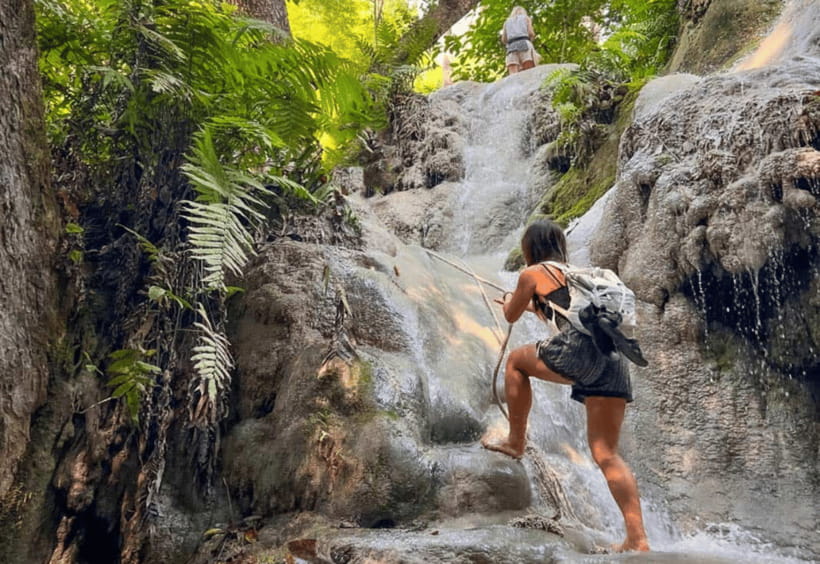 Chiang Mai: Sticky Waterfall, Bua Tong Cave Join Tour - Pool time: refreshing swim without losing your stuff