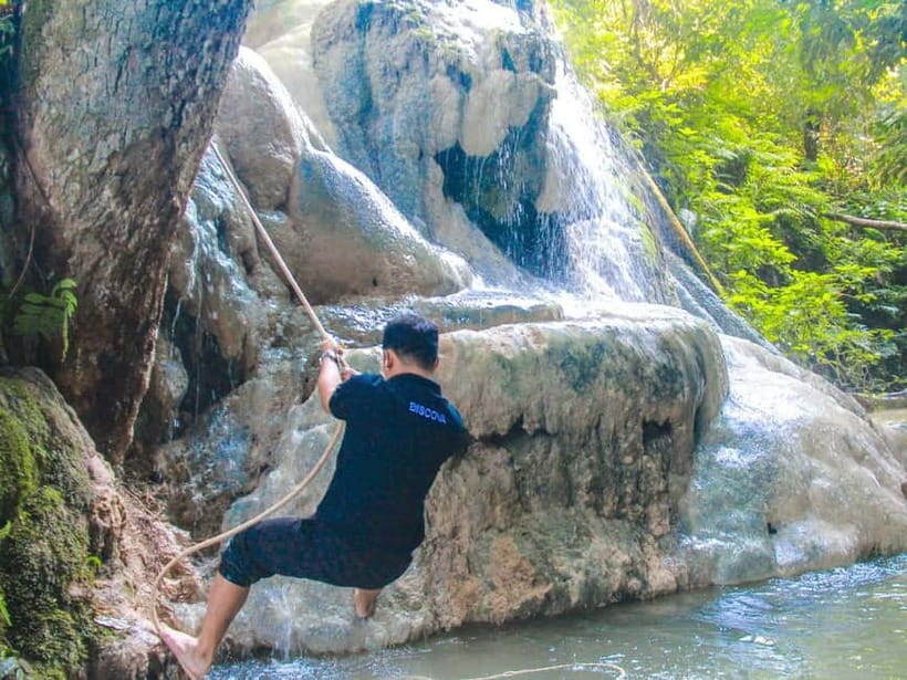 Chiang Mai: Sticky Waterfall by Local Truck with Market Stop - Bua Thong Sticky Waterfall: why the limestone feels so different