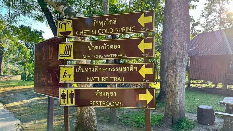Chiang Mai: Sticky Waterfall, Chet Si Fountain Park Transfer - What to bring so you’re comfortable (and not stuck)