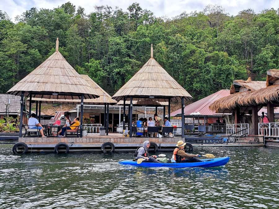 Chiang Mai: Sticky waterfall, lake kayak and cycling tour - Adventure Base Extras: Shower and Coffee Before Heading Back