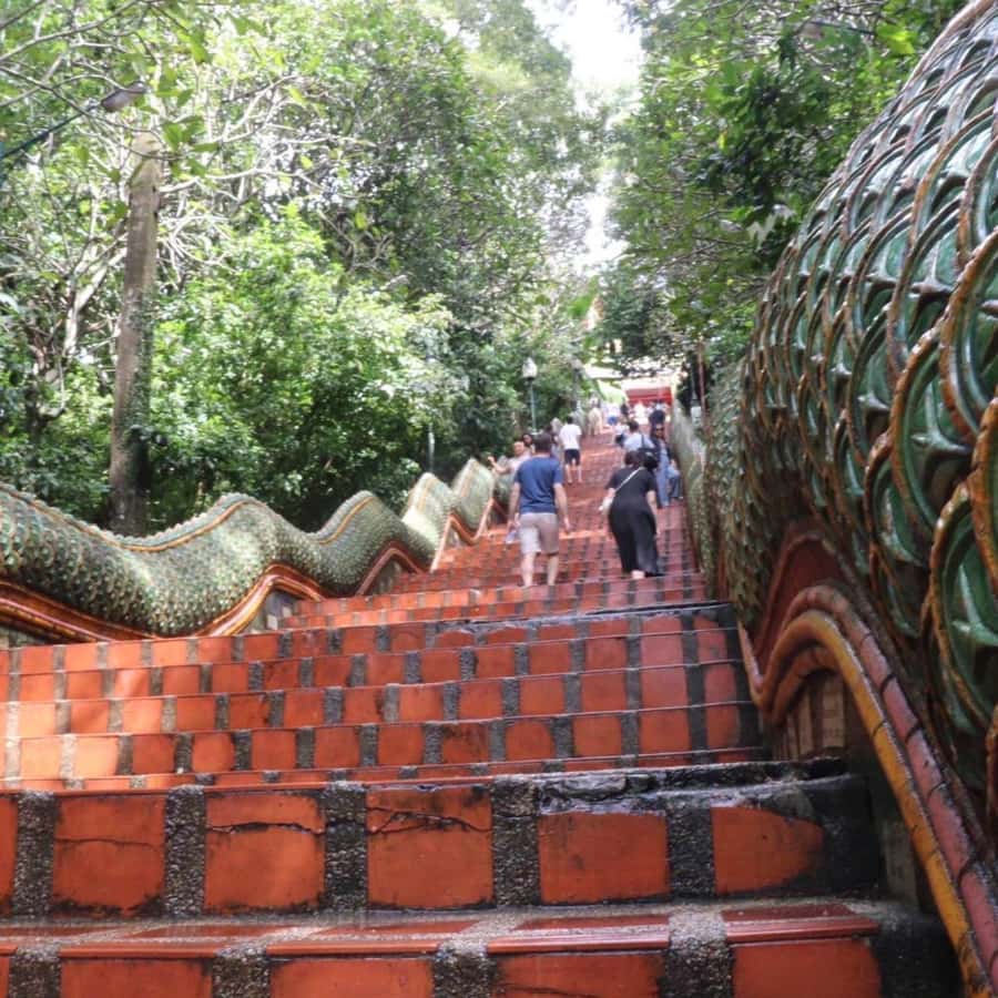 Chiang Mai Sunset Point,Wat Pha Lat,Wat Doi Suthep,Wat Umong - Wat Pha Lat: The Hidden Temple With Thai-Burmese Peace