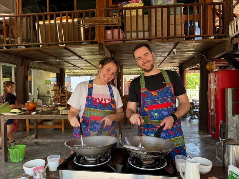 Chiang Mai : Thai Cooking in Farm with a Local Train Trip - Cooking With Balance: What the Instructor Teaches You