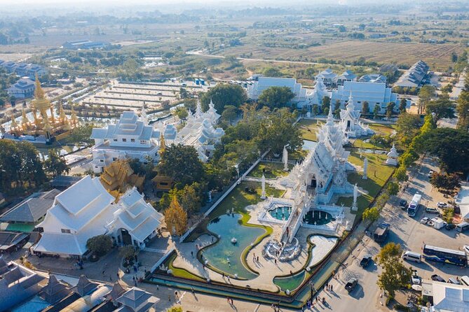 Chiang Mai to White & Blue Temple, Black Museum & Golden Triangle - Mae Kajan Hot Spring: a gentle start before the temples