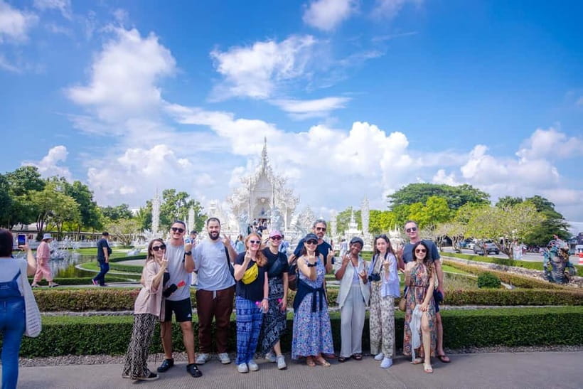 Chiang Mai: White, Red/Black & Blue Temples Tour with Lunch - Mae Kajan Hot Springs: The Short Reset Stop