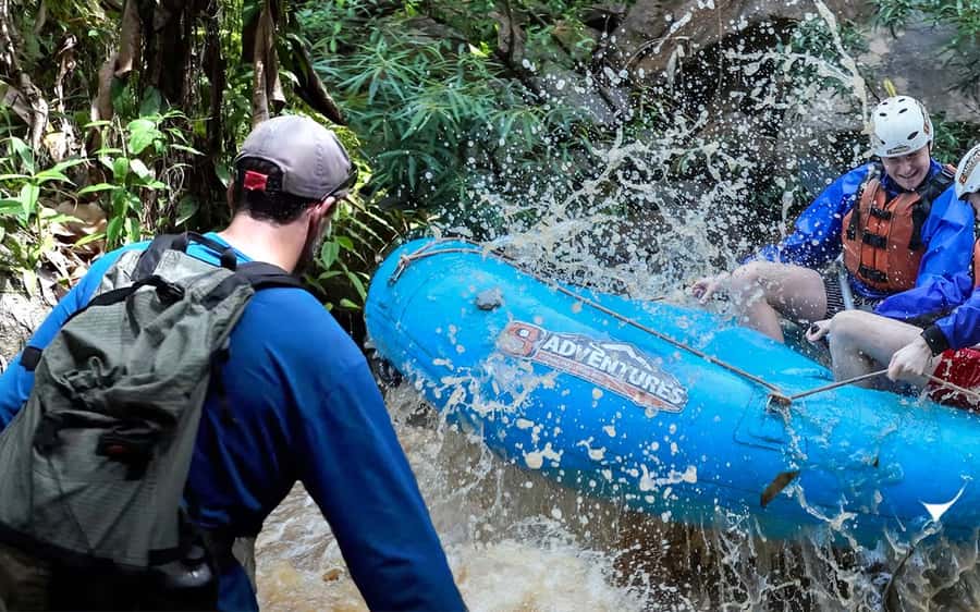 Chiang Mai: Whitewater Rafting and Waterfall Trekking Tour - Hotel Pickup, the Camp Set-Up, and the 10 Hours You’ll Actually Feel
