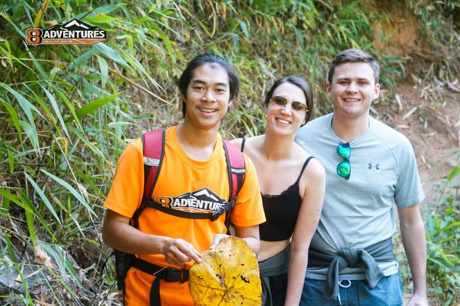 Chiang Mai: Whitewater Rafting and Waterfall Trekking Tour - The Waterfall Trek: Jungle Walk, Orchard Views, and a 10-Meter Swim Stop