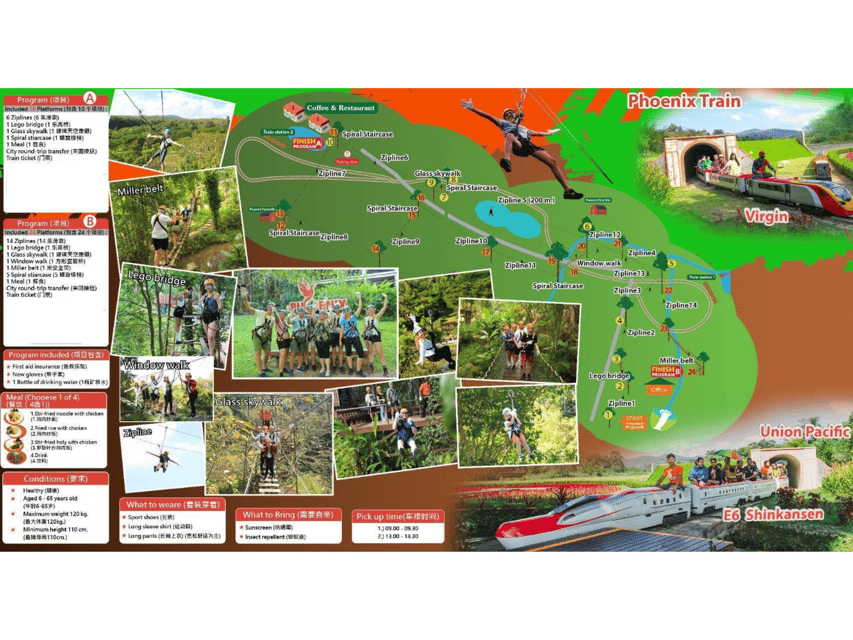 Chiang Mai: Zipline adventure with lunch & city hotel pickup - What You’ll Do on the Course: Obstacles That Actually Change the Challenge