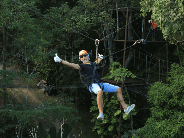 Chiang Mai: Zipline adventure with lunch & city hotel pickup - Choosing Your Course: High Rope Platforms vs Zipline Platforms