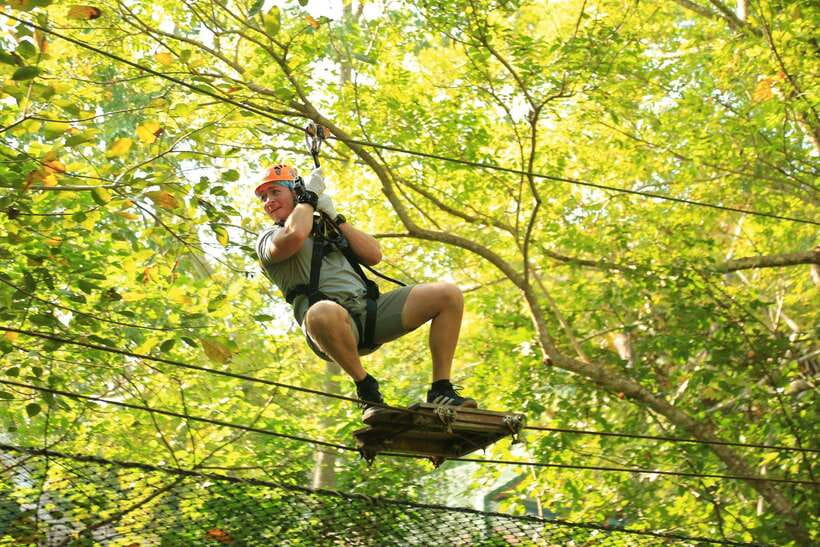Chiang Mai: Zipline & High Rope Park with Lunch & Transfer - Zipline Time: Program A (10 Challenges) or Program B (24 Challenges)