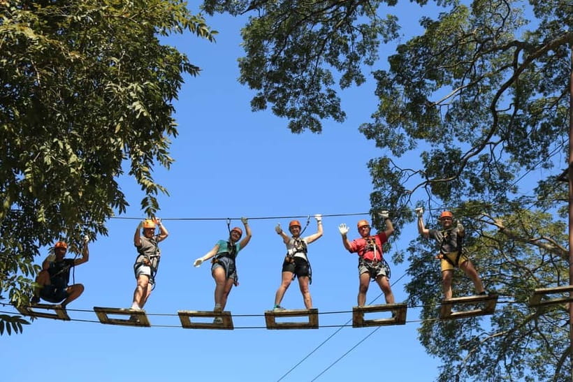 Chiang Mai: Zipline & High Rope without Lunch & Transfer - Zipline Over Mae Rim Jungle: 10 vs 24 Challenges
