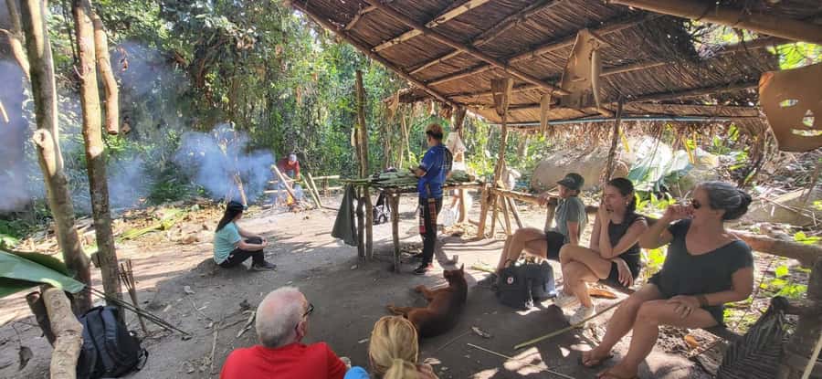 Chiang Rai 1 Day Jungle Trek with Bamboo Lunch & Local Guide - Walking the Doi Hang area: bamboo forest feel and steady hiking effort