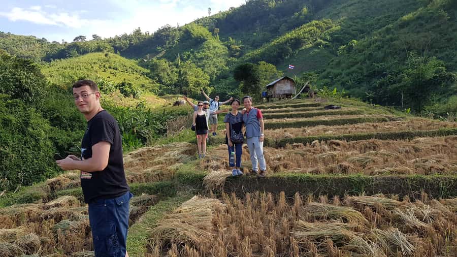 Chiang Rai 1 Day Jungle Trek with Bamboo Lunch & Local Guide - Cool-off at Huai Kaeo Waterfall: photos, pause, and a swim if you want