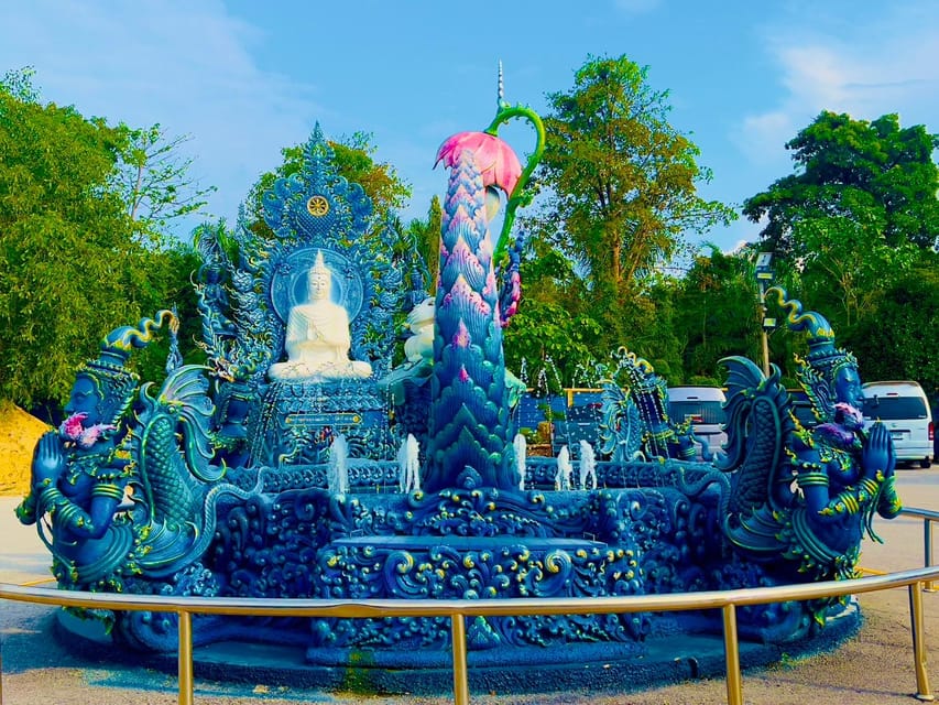 Chiang Rai: Discover 7 Must-See Spots & Lunch Included - Wat Rong Khun: the White Temple’s mirror-bright look