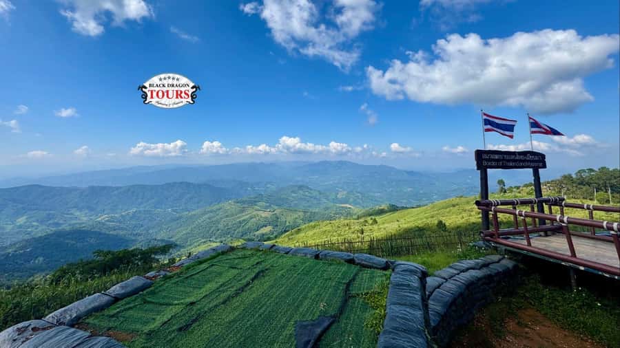 Chiang Rai: Explore Mountain & Border Routes - Private Tour - Doi Chang Moob viewpoints: where the border feels close