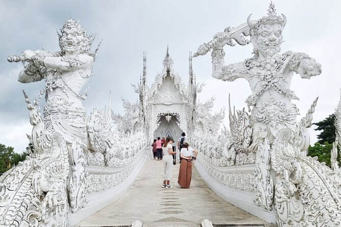Chiang Rai Famed Temples and Golden Triangle Tour from Chiang Mai - Wat Rong Suea Ten (Blue Temple): shorter visit, softer feel