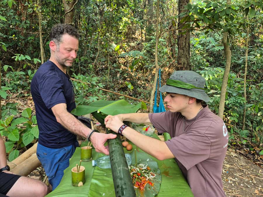 Chiang Rai Jungle Trek & Bamboo Tube Cooking Adventure - Tea Plantation Time: A Pause With Purpose