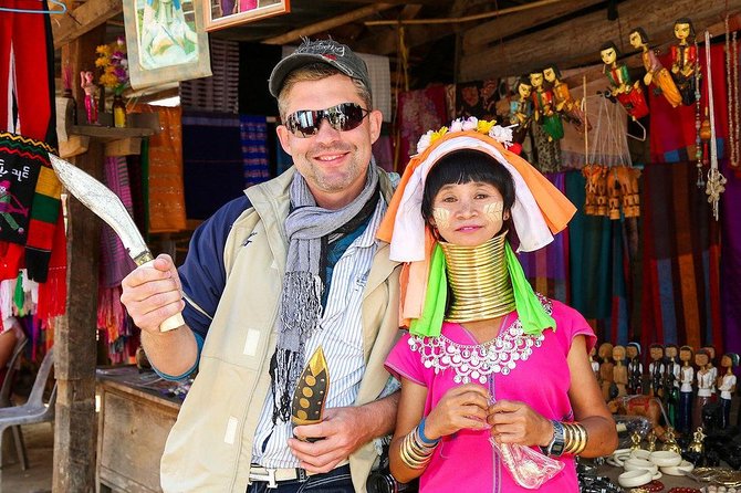 Chiang Rai One Day: Golden Triangle, Laos Border, Long Neck Tribe - Wat Rong Khun (White Temple): white-on-purpose, time well spent