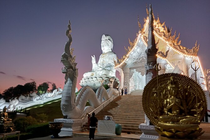 Chiang Rai: Private Bespoke Sightseeing Tour - Temple architecture: White Temple, Blue Temple, and the rest of the show