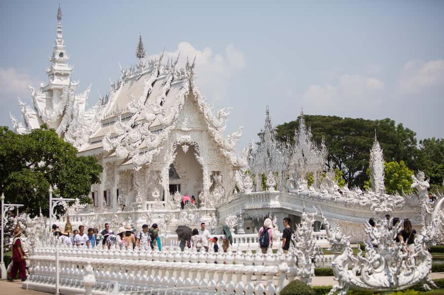 Chiang Rai White Temple and Blue Temple Day Tour - DOI CHAANG Caffè Mae Suai: your morning reset before the temples