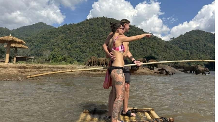 Chiangmai : Dantewada, Bamboo rafting, Sticky waterfalls, - Mae Taeng River bamboo rafting: calm, floaty, and surprisingly fun