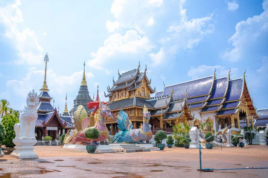 Chiangmai : Sticky waterfall & Land of angels & Wat ban den. - Dantewada Land of Angels: man-made wonder with real fun