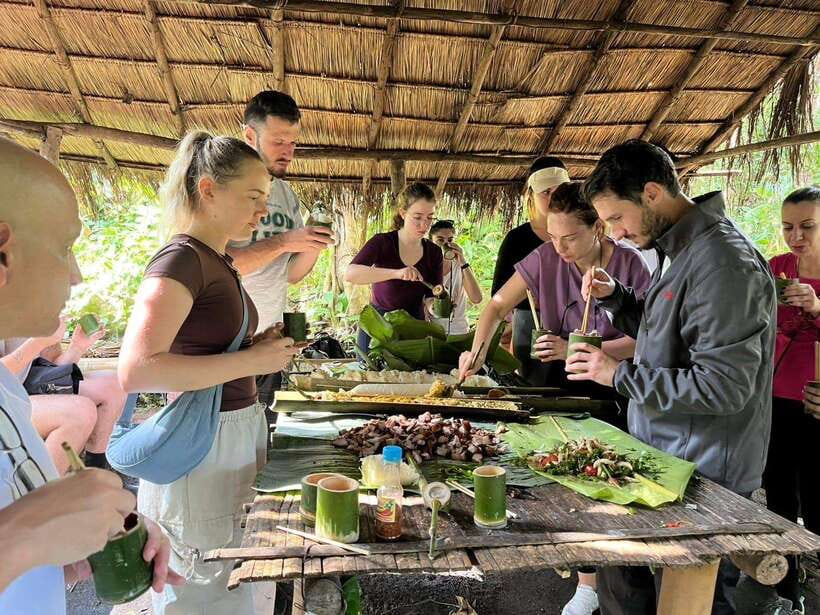 Chiangrai: Group Trekking with Bamboo Cooking - Bamboo Cooking Class: From Jungle Bamboo to a Real Thai Lunch