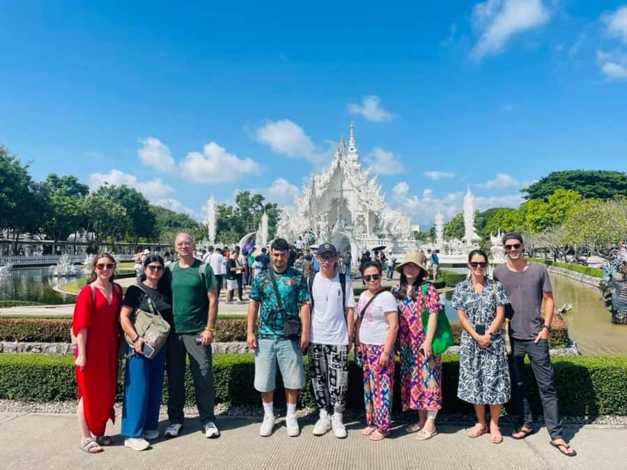 ChiangRai:Full Package!Temples,Long Neck,The Golden Triangle - Chiang Mai pickup timing and the road to Mae Kachan Hot Spring