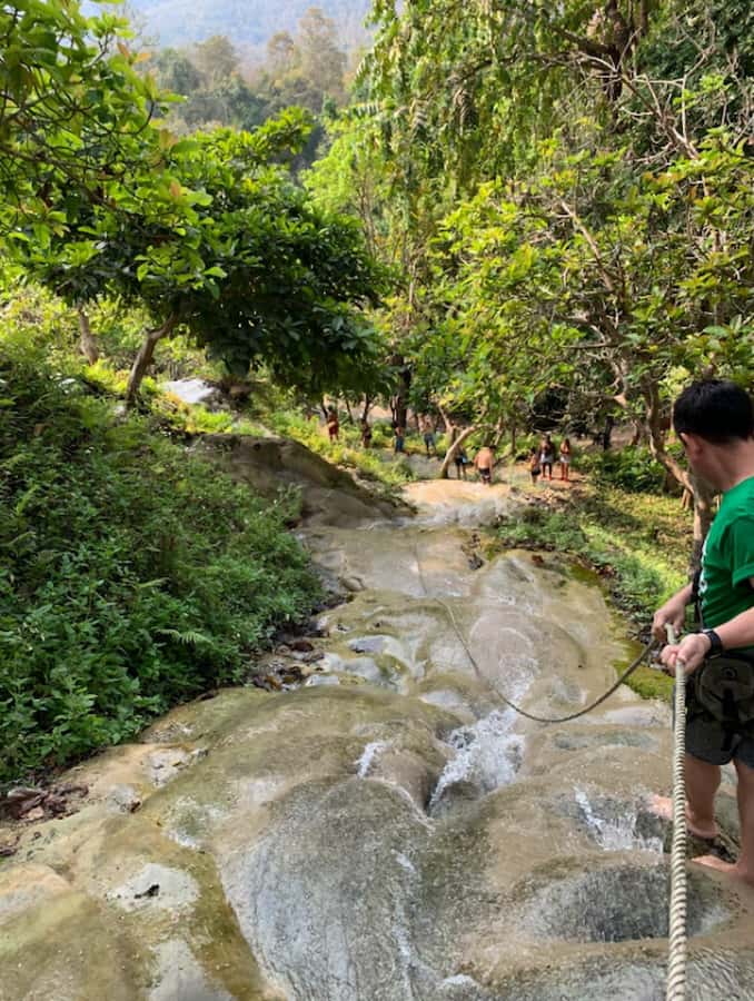 Climb Sticky Waterfall Like Spiderman - What to bring (and what will save you): the practical checklist