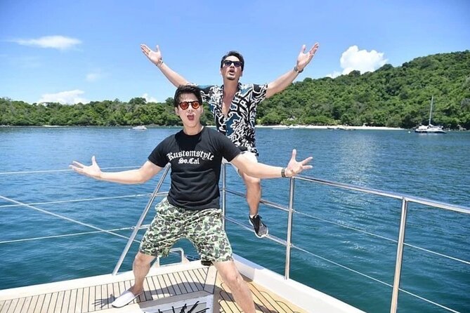 Coral and Racha Islands Luxury Catamaran Experience - Stop 2: Coral Island for beach time and reef snorkeling