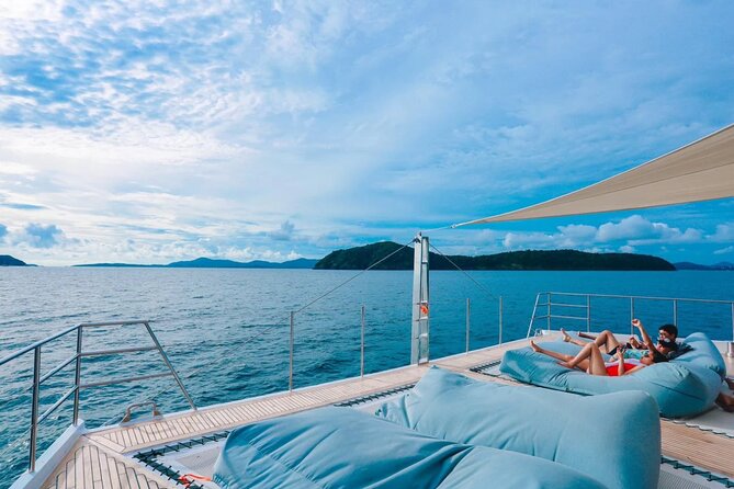 Coral and Racha Islands Luxury Catamaran Experience - Boat comfort and the day bed reality check